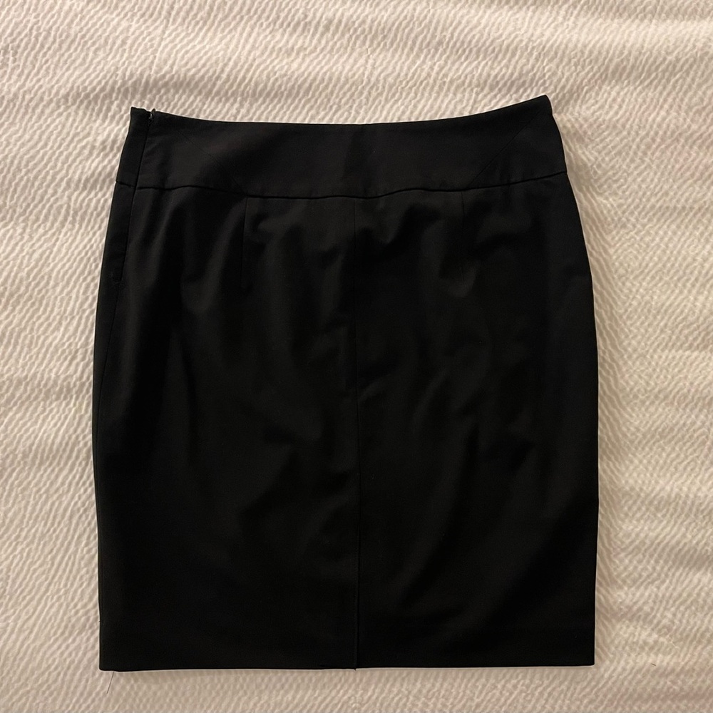 The Limited Black Pencil Midi Skirt for Work